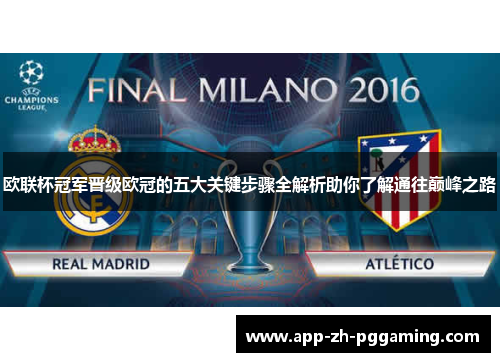 欧联杯冠军晋级欧冠的五大关键步骤全解析助你了解通往巅峰之路 欧联杯冠军晋级欧冠的五大关键步骤全解析助你了解通往巅峰之路
